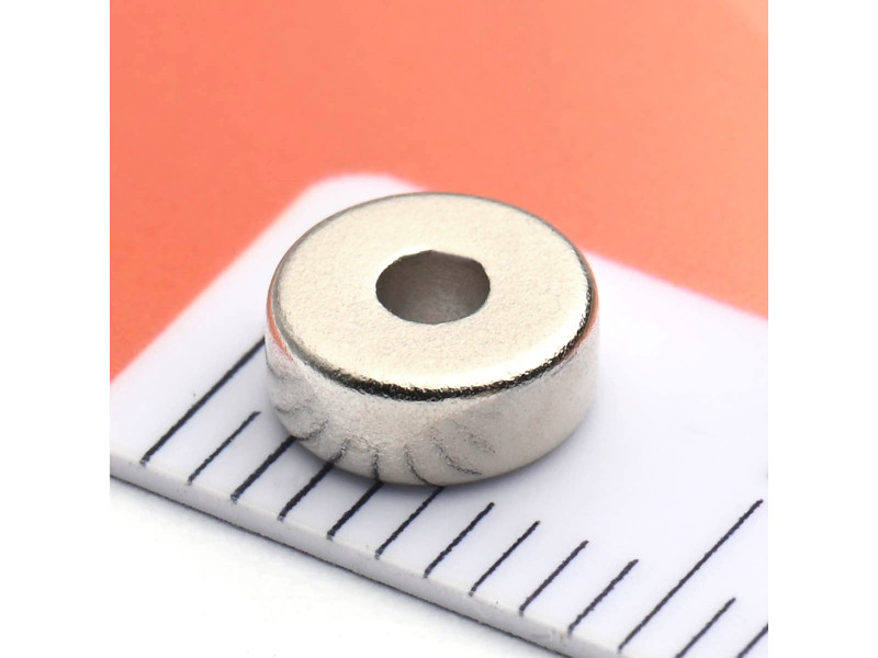 D6 x d2 x 2,5 / N38 - Neodymmagnet (NdFeB)