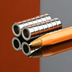 D10 x d6 x 4 / N38 - Neodimov magnet (NdFeB)