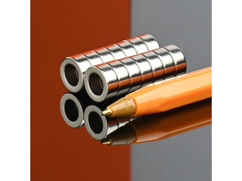 D10 x d6 x 4 / N38 - Neodimov magnet (NdFeB)