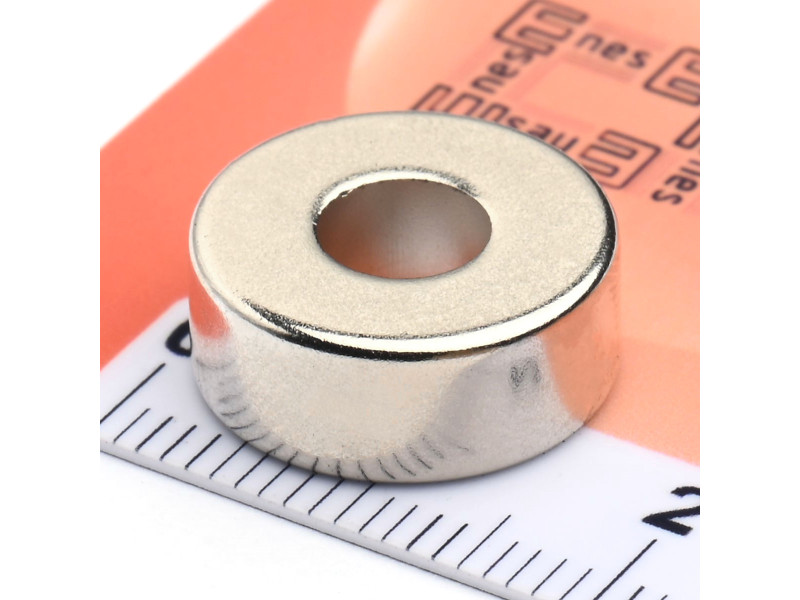 D15 x d6 x 6 / N38 - Neodímium mágnes (NdFeB)