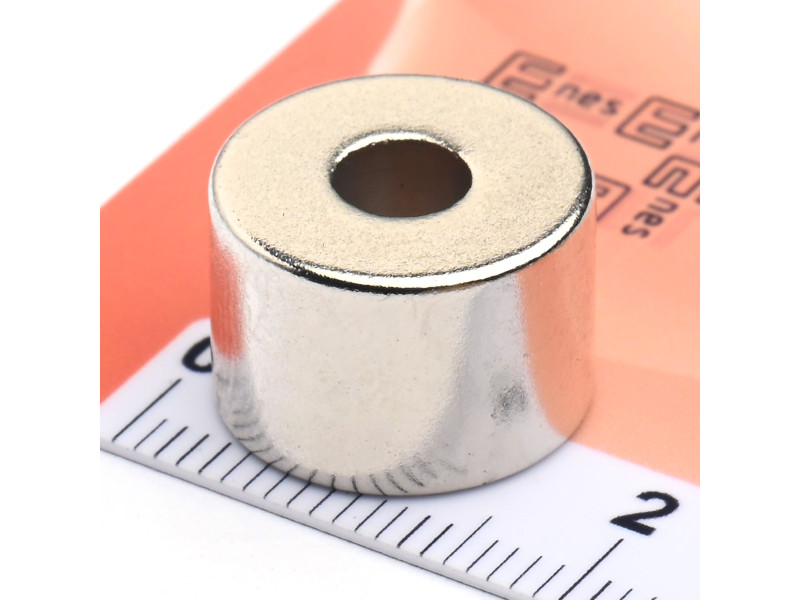 D14,8 x d5,2 x 10 / N38 - Neodymmagnet (NdFeB)