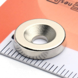 D12 x d7,2/3,6 x 3 / N38 - Neodymmagnet (NdFeB)