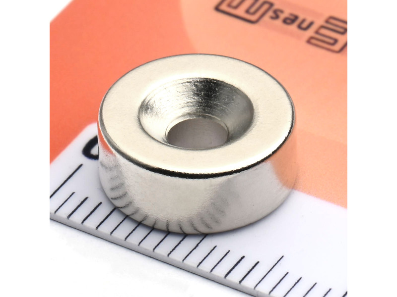 D12 x d7,2/3,6 x 5 / N38 - Neodymmagnet (NdFeB)