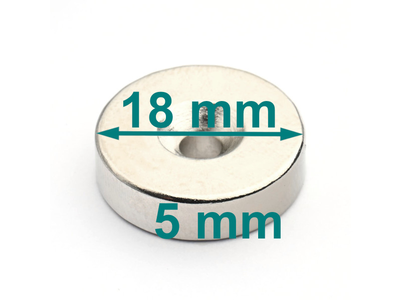 neodym ringmagnet med hull