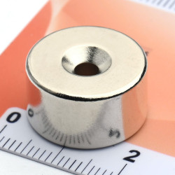 D18 x d7,2/3,6 x 10 / N42 - Neodymmagnet (NdFeB)