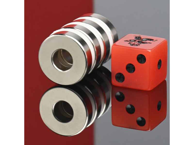D20 x d8 x 5 / N38 - Neodímium mágnes (NdFeB)