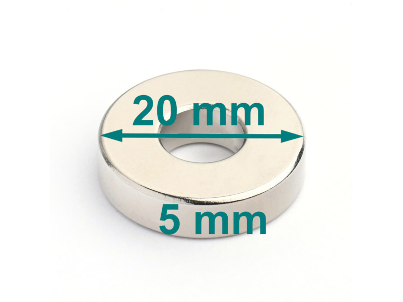 cylindrical magnet with hole