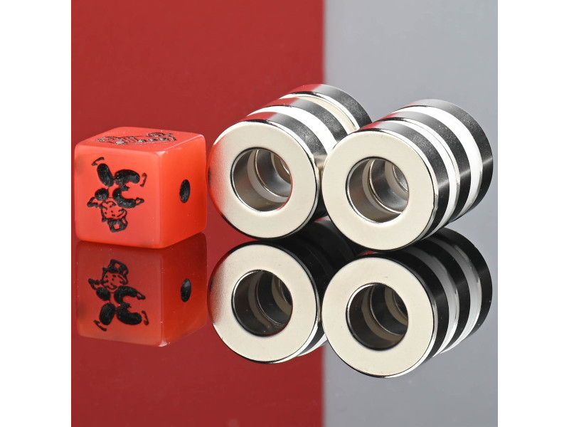 D20 x d10 x 6 / N38 - Neodímium mágnes (NdFeB)