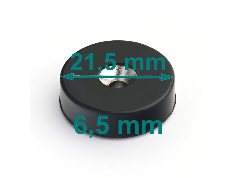 neodymmagnet i gummi