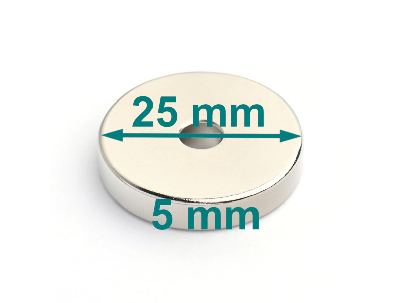 round magnet with a hole