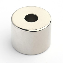 D25 x d8 x 20 / N38 - Neodímium mágnes (NdFeB)