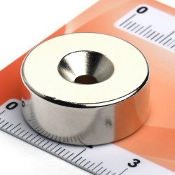 D25 x d10,5/4,3 x 10 / N42 - Neodimov magnet (NdFeB)