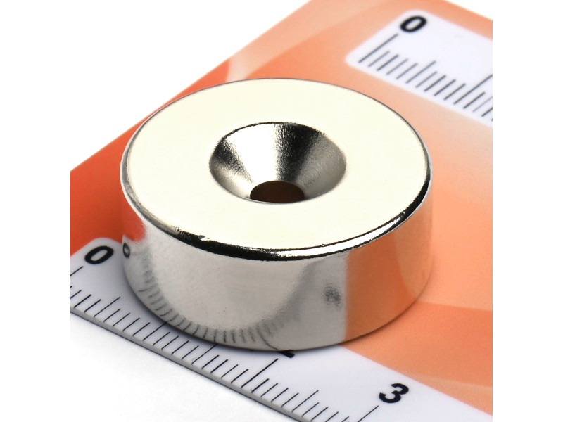 D25 x d10,5/4,3 x 10 / N42 - Neodymmagnet (NdFeB)