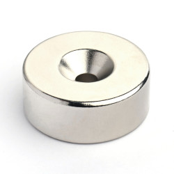 D25 x d10,5/4,3 x 10 / N42 - Neodímium mágnes (NdFeB)