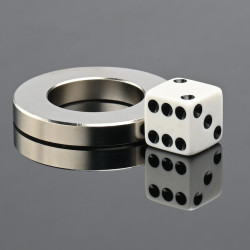 D40 x d23 x 6 / N38 - Neodímium mágnes (NdFeB)