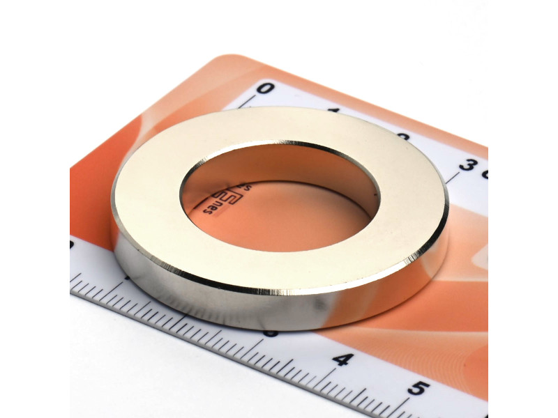D40 x d23 x 6 / N38 - Neodymmagnet (NdFeB)