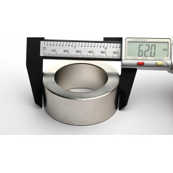 D62 x d42 x 25 / N38 - Neodimov magnet (NdFeB)