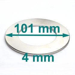 neodymium flat big ring magnet