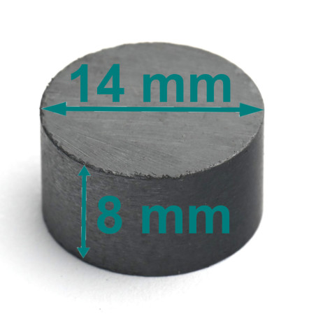 D14 x 8 / F30 - ferrite magnet