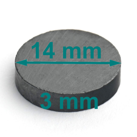 D14 x 3 / F30 - ferrite magnet