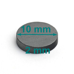 D10 X 2 / F30 - ferrite magnet