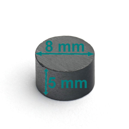 D8 x 5 / F30 - ferrite magnet