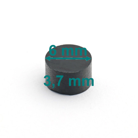 D6 x 3,7 / F30 - Ferrit Magnet