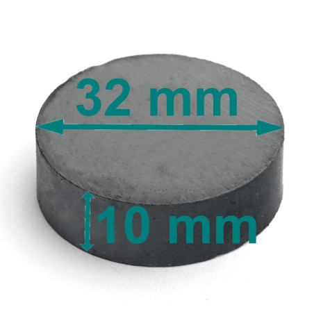 D32 x 10 / F30 - Ferrit Magnet
