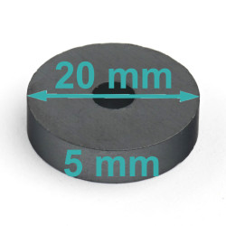 D20 x d5 x 5 / F30 - imán...