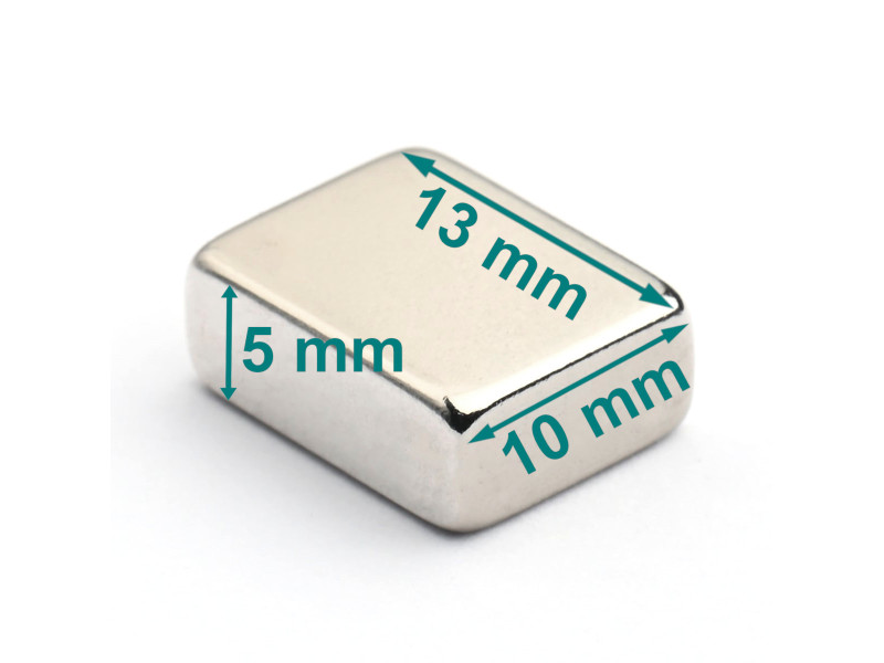 13x10x5 neodimovih blokovnih magnetov