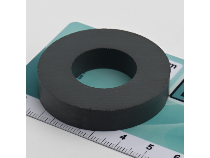 D45 x d22 x 9 / F30 - ferrit mágnes