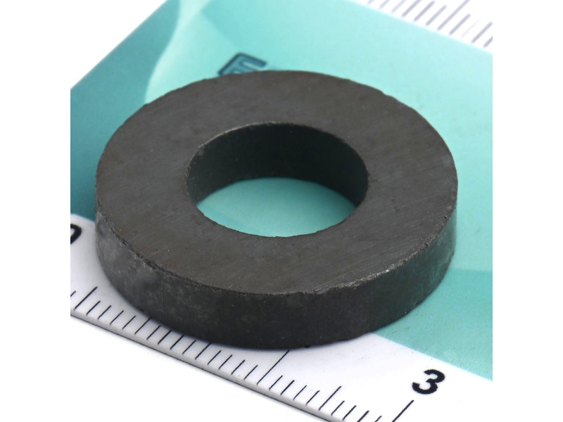 D25 x d13 x 5 / F30 - ferrittmagnet