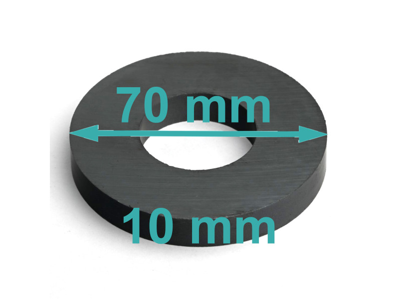 D70 x d32 x 10 / F30 - feritni magnet