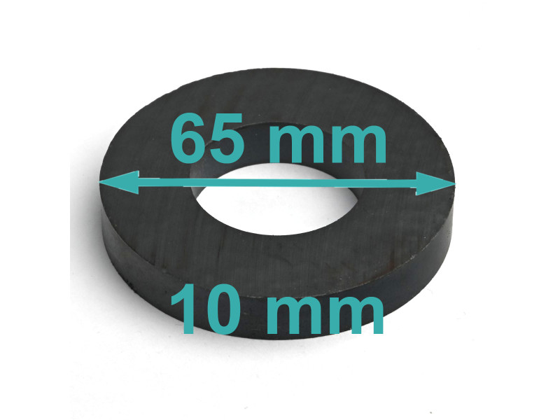 D65 x d32 x 10 / F30 - feritni magnet