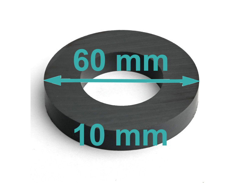 60 X 32 X 10 / F30 - ferrittmagnet