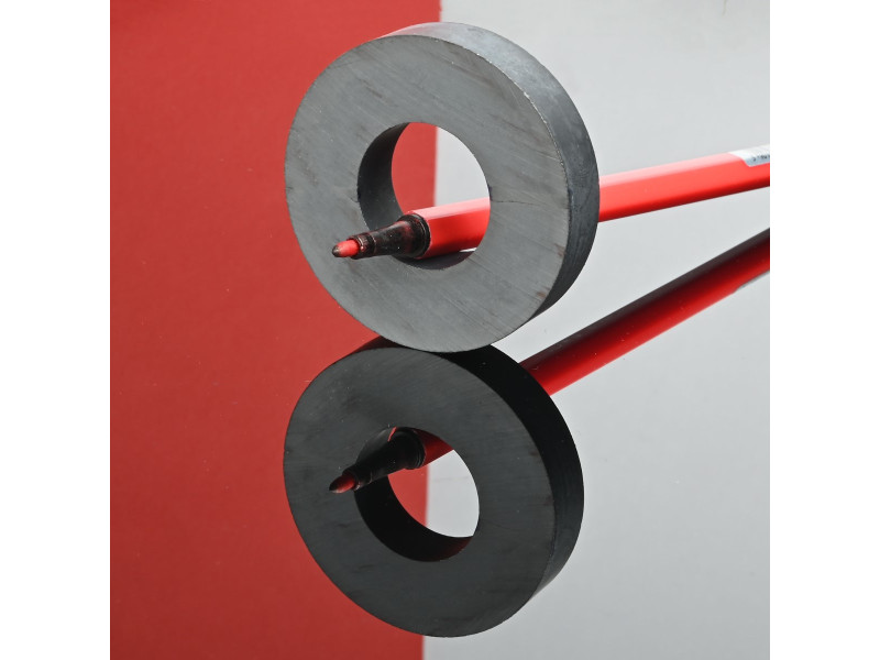 D55 x d24 x 12 / F30 - ferrittmagnet