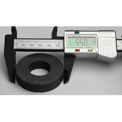 D55 x d24 x 12 / F30 - ferrittmagnet