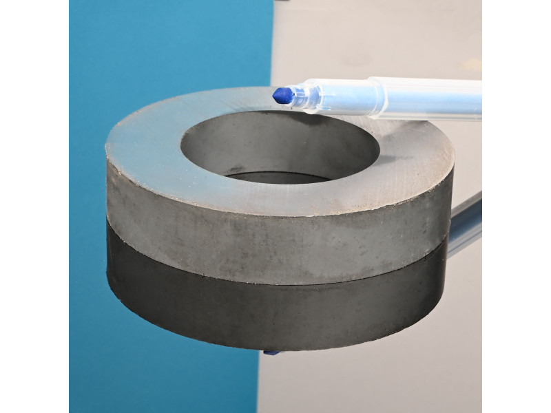 D100 x d57 x 20/ F30 - ferrit mágnes