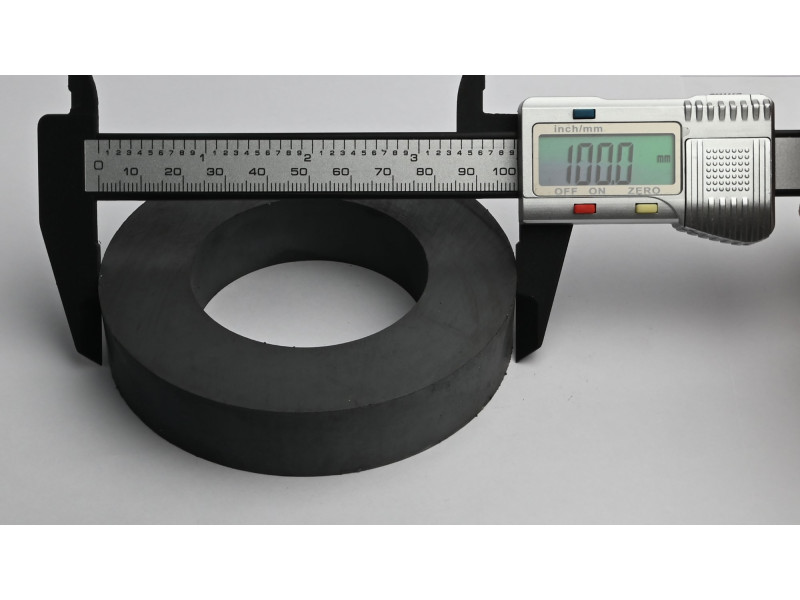 D100 x d57 x 20/ F30 - ferrittmagnet