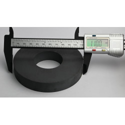 D110 x d45 x 18 / F30 - ferrit mágnes