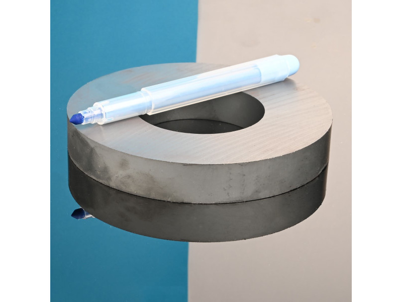 D120 x d60 x 18 / F30 - ferrittmagnet