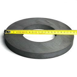 D220 x d110 x 20 / F30 - ferrittmagnet