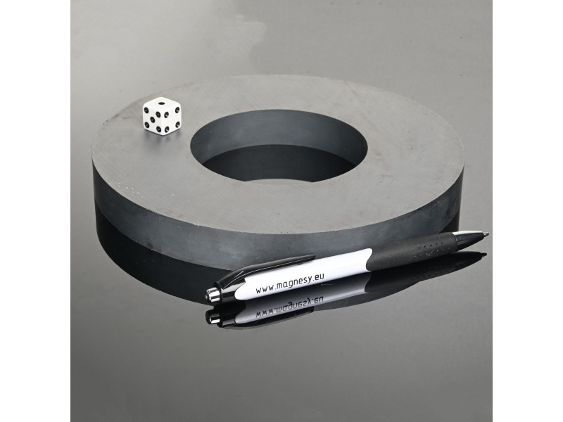 D180 x d87 x 20 / F30 - ferrit mágnes