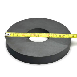 D155 x d56 x 21,9 / F30 - ferrit mágnes