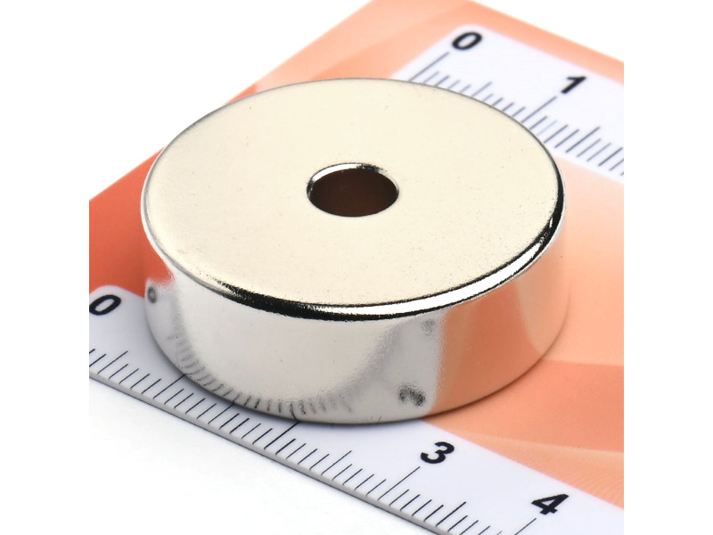 D30 x d6 x 10 / N38 - Neodímium mágnes (NdFeB)