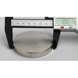 D70 x 10 / N35 - Neodymmagnet (NdFeB)