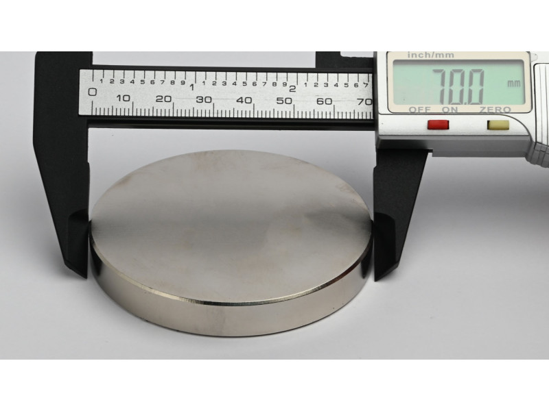 D70 x 10 / N35 - Neodymmagnet (NdFeB)