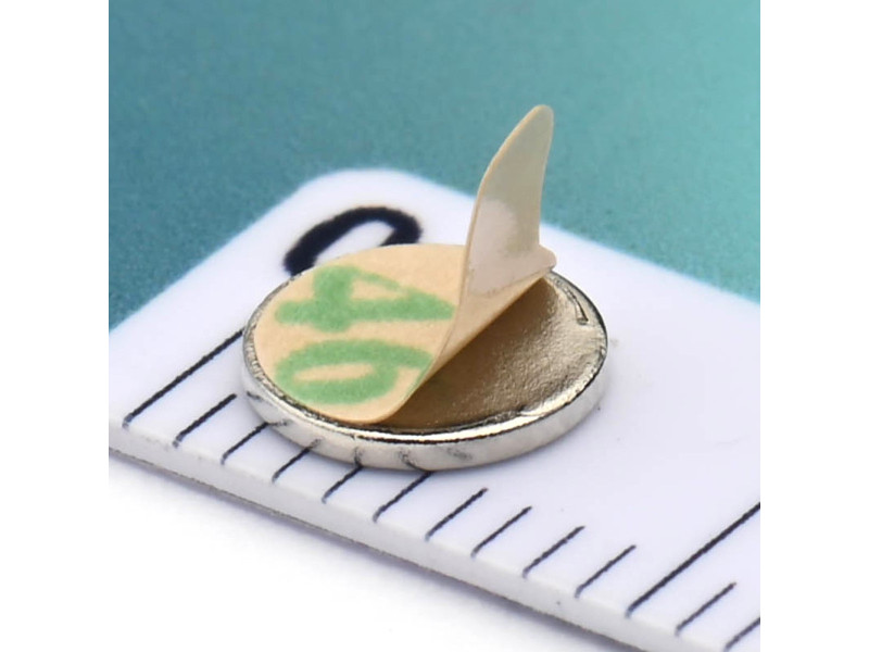 D6 x 0,75 / N38 - kendinden yapışkanlı mıknatıslar