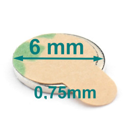 selvklebende magneter