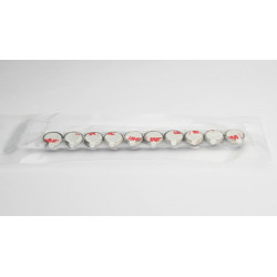 D12 x 2 / N38 - Neodimyum mıknatıs (NdFeB) / kendinden yapışkanlı, köpüklü 3M 4920